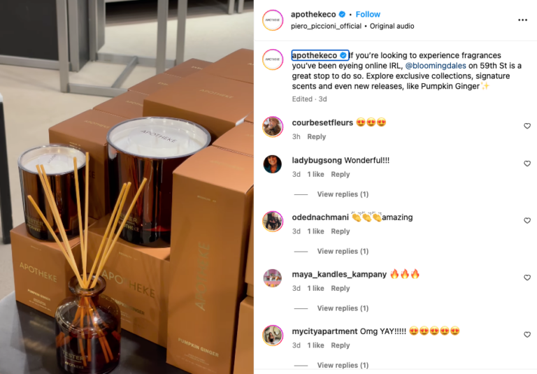 Instagram screenshot